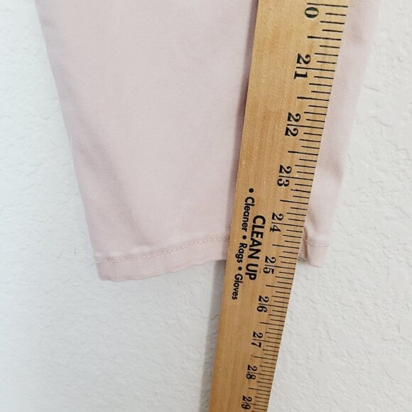 Buffalo David Bitton Sz 6 Daily Mid-Rise Stretch Skinny Ankle Grazer Jeans Nude - Picture 8 of 12